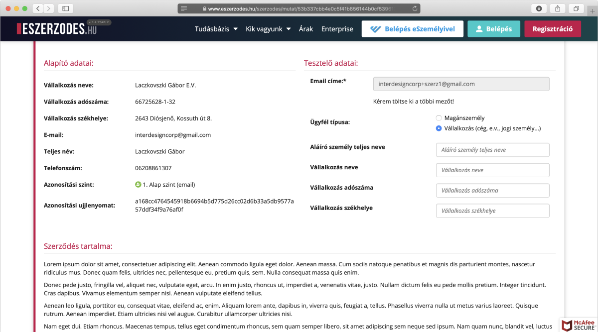Podpisz eKontrakt krok trzeci